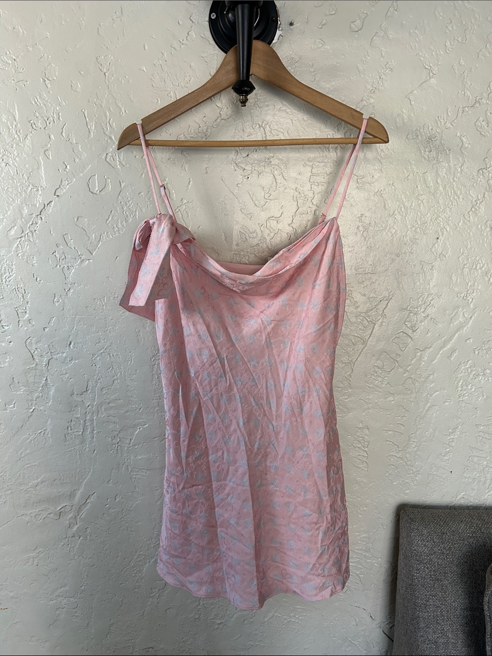 LoveShackFancy Cambrette Slip Mini Dress